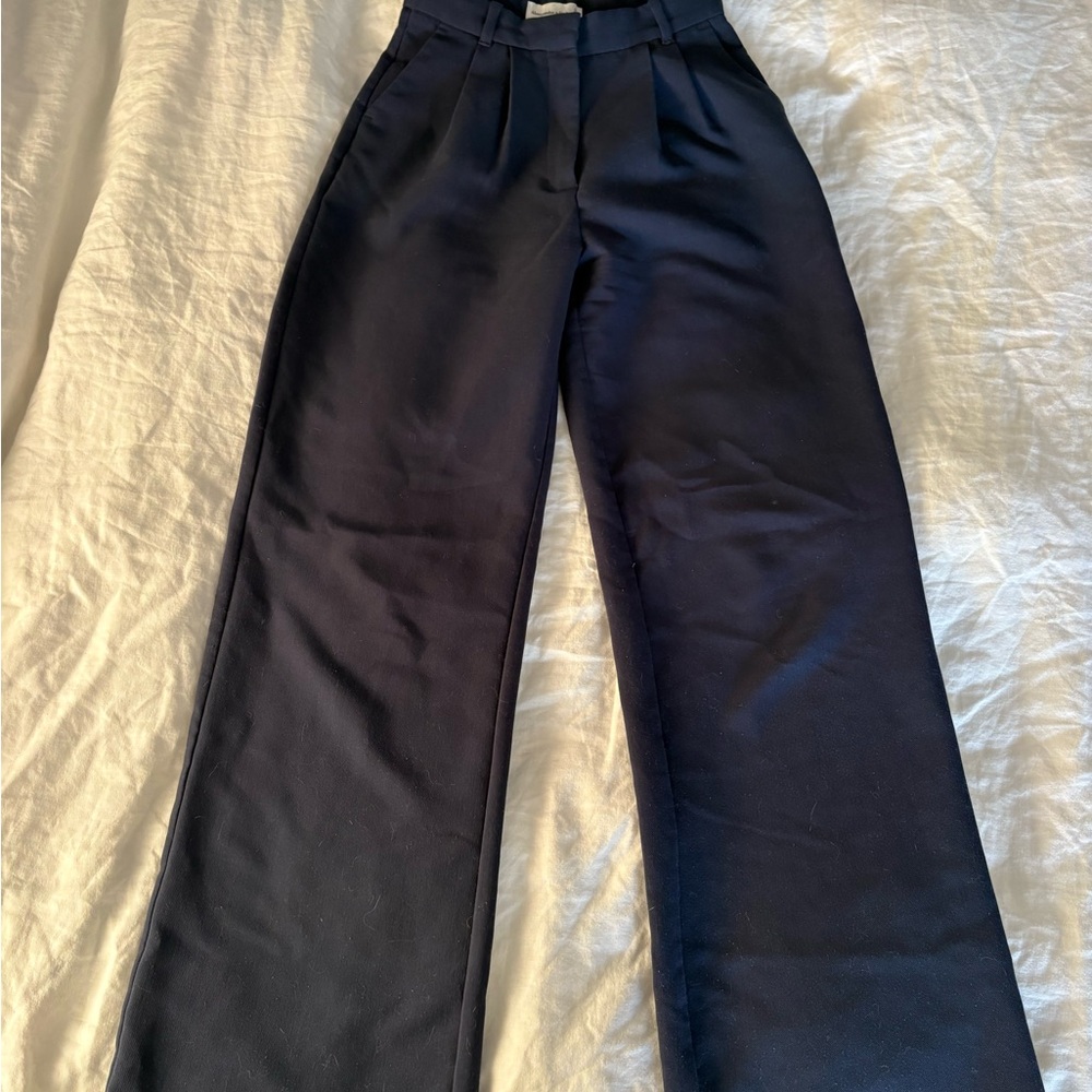 Abercrombie & Fitch Navy Trousers Extra Long
